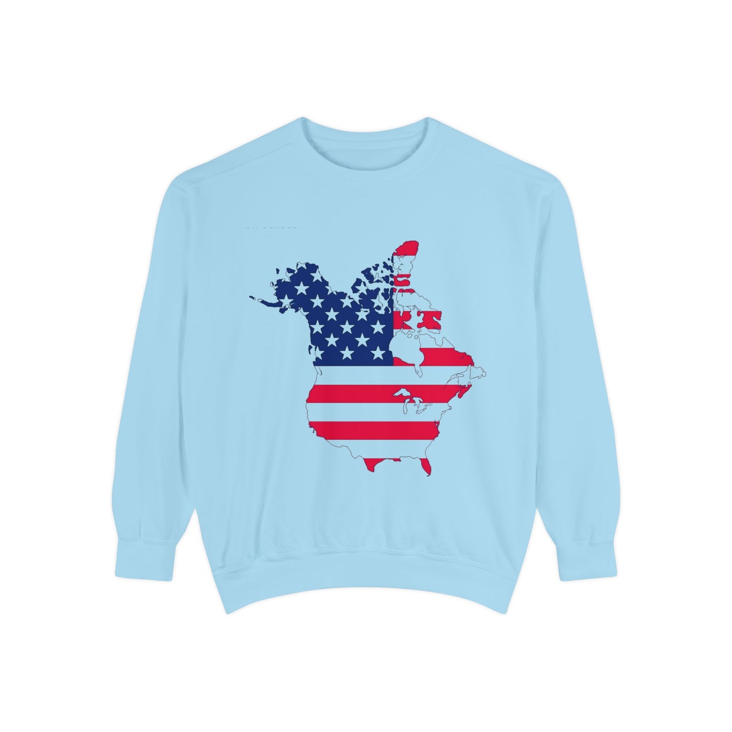 Greater America Unisex Garment-Dyed Sweatshirt