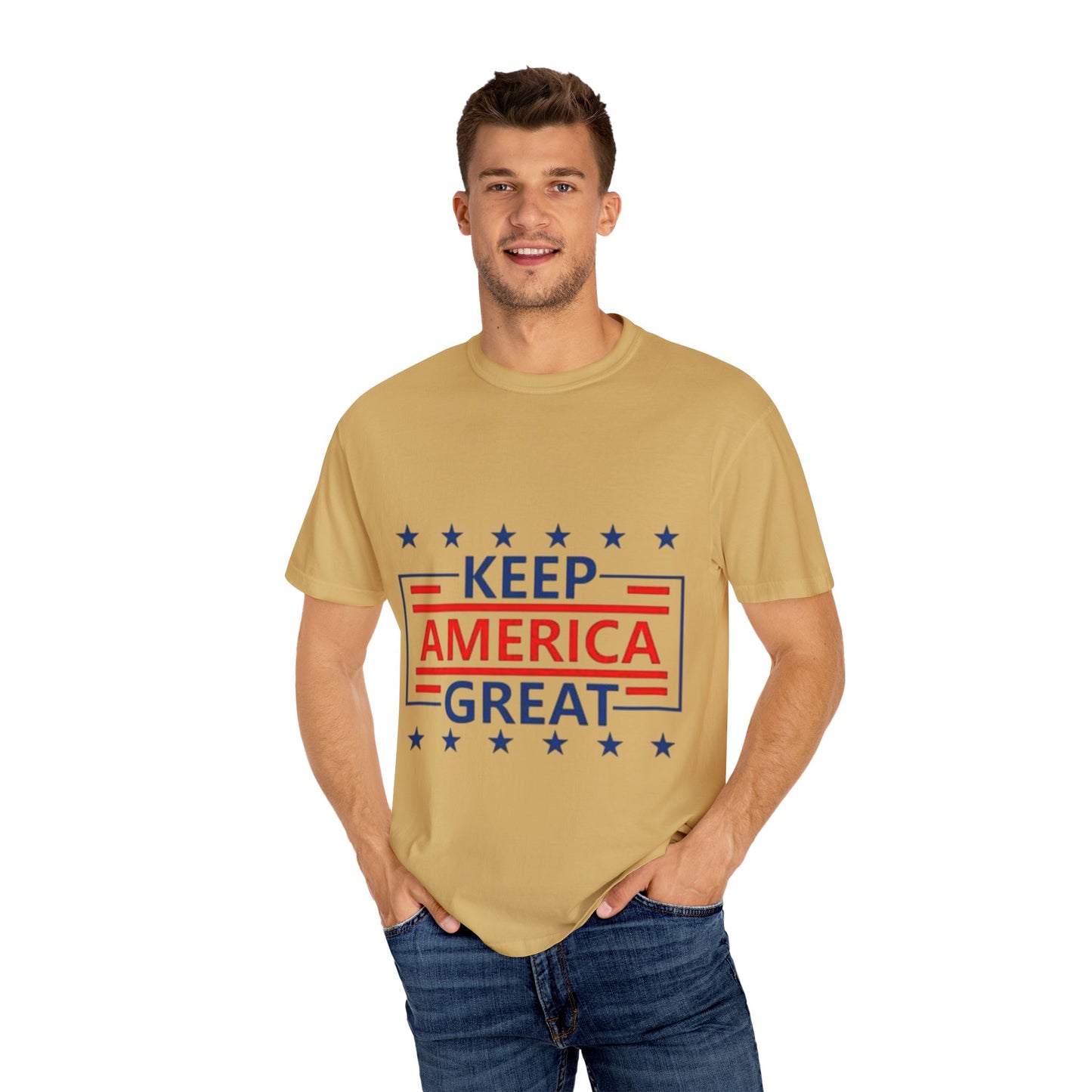 Keep America Great Unisex Garment-Dyed T-shirt