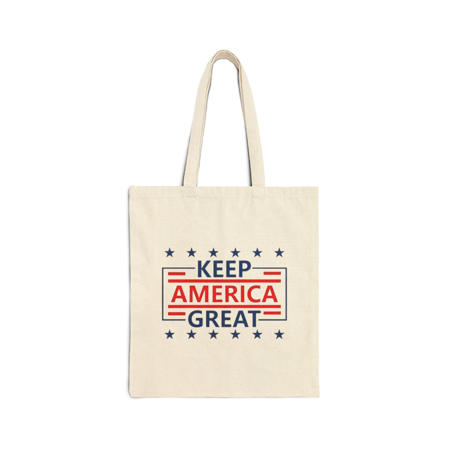 Keep America Great Cotton Canvas Tote Bag