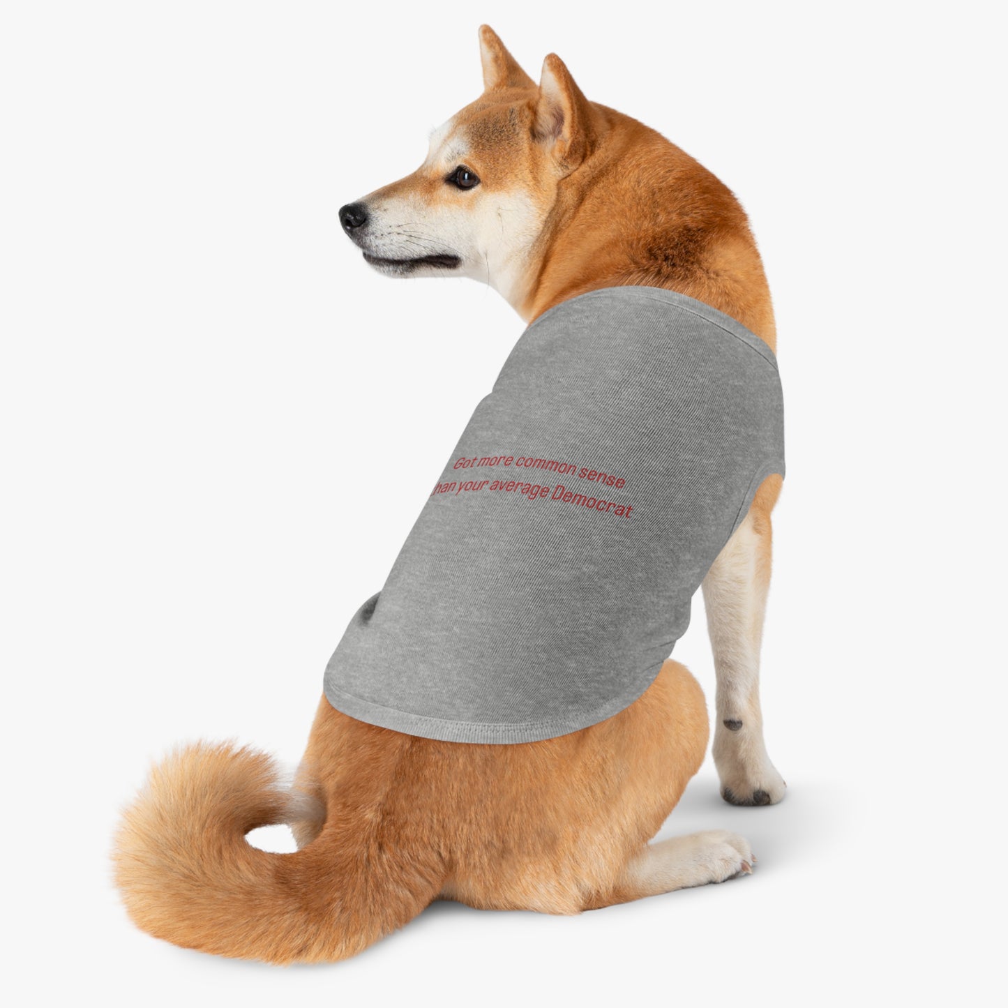 Pet Tank Top - With more common sense