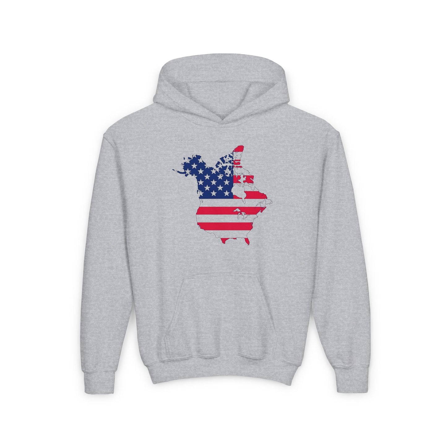 Greater America Youth Heavy Blend Hooded Sweatshirt