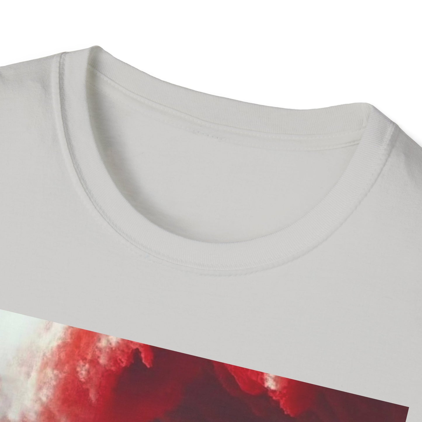 Red Wave Unisex Softstyle T-Shirt