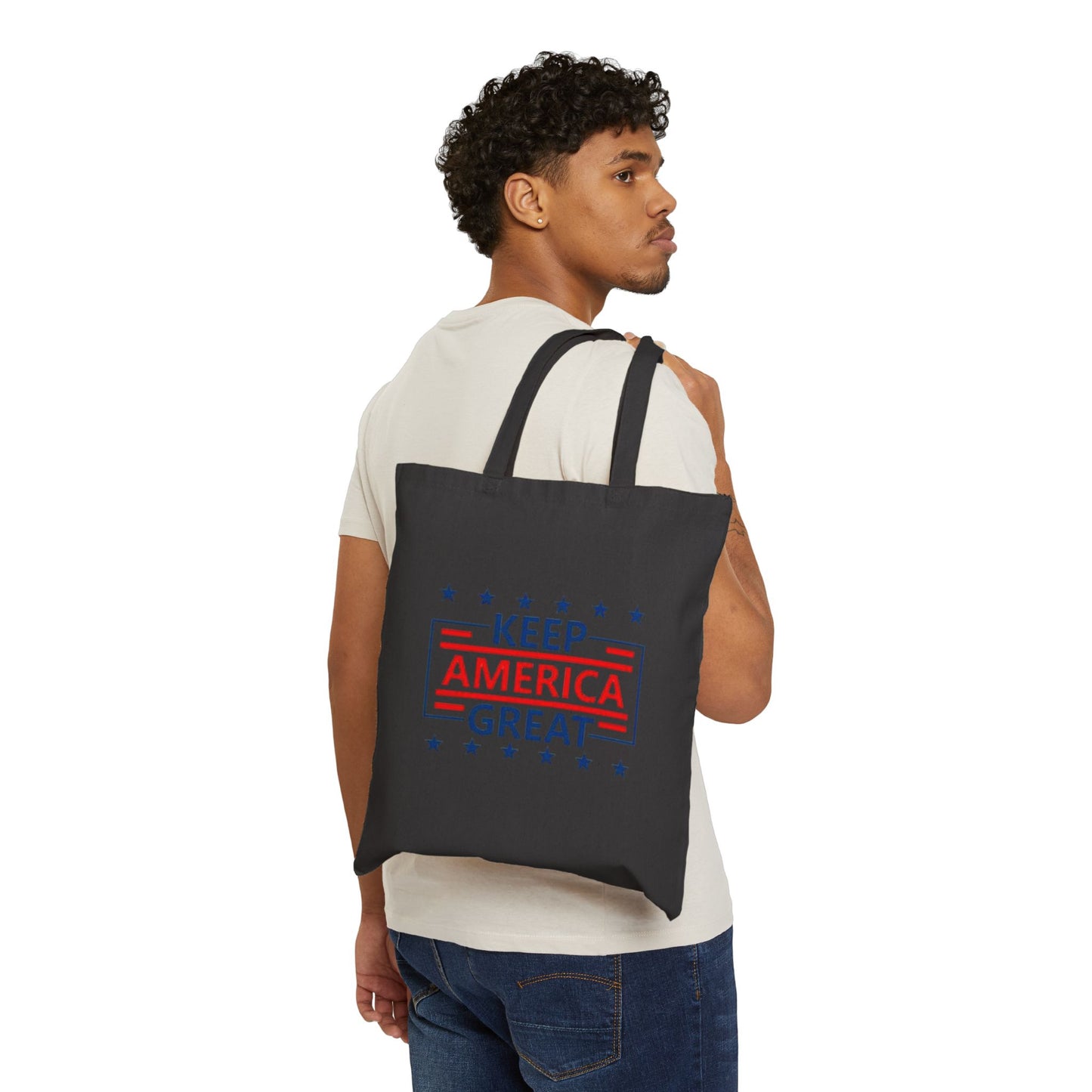 Keep America Great Cotton Canvas Tote Bag