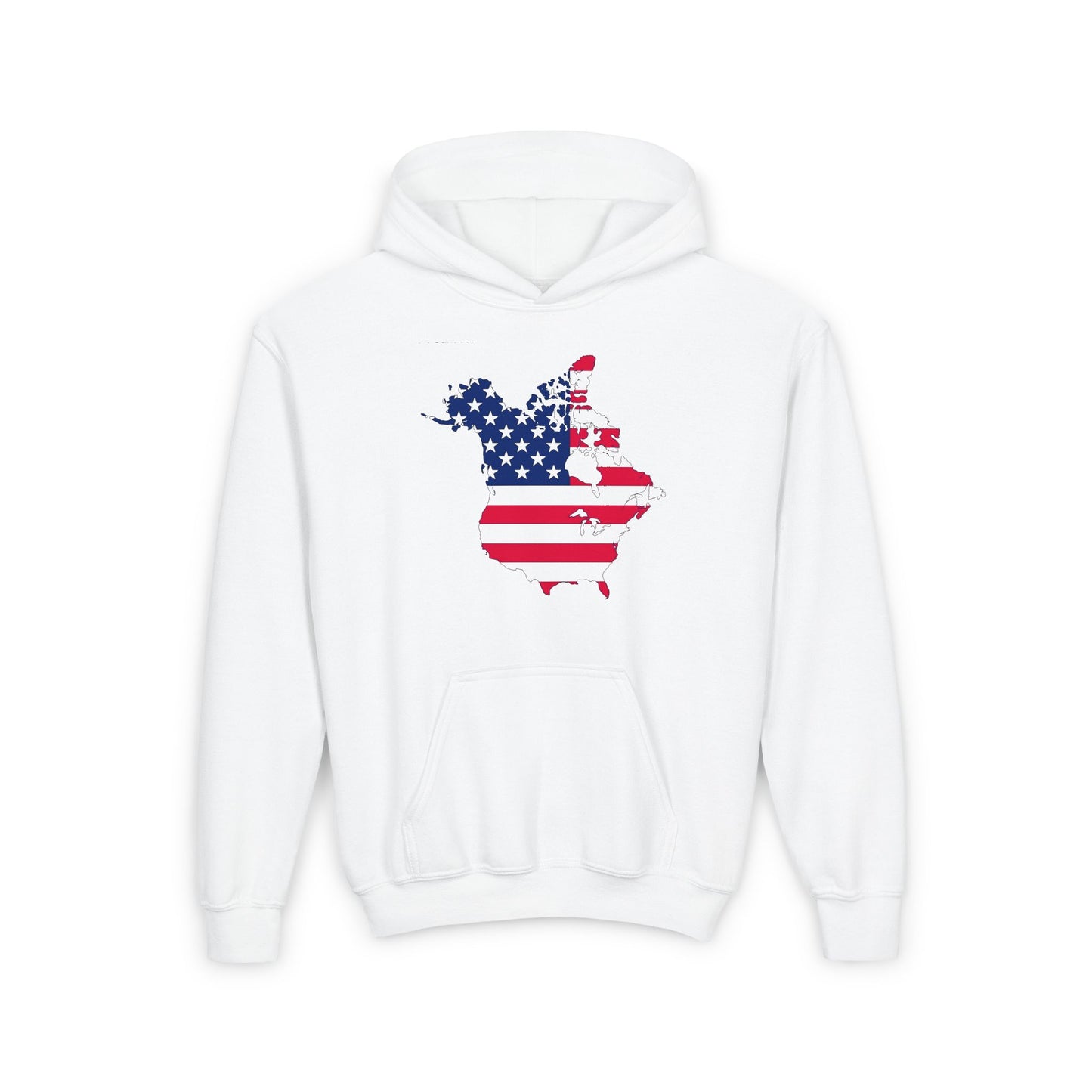 Greater America Youth Heavy Blend Hooded Sweatshirt