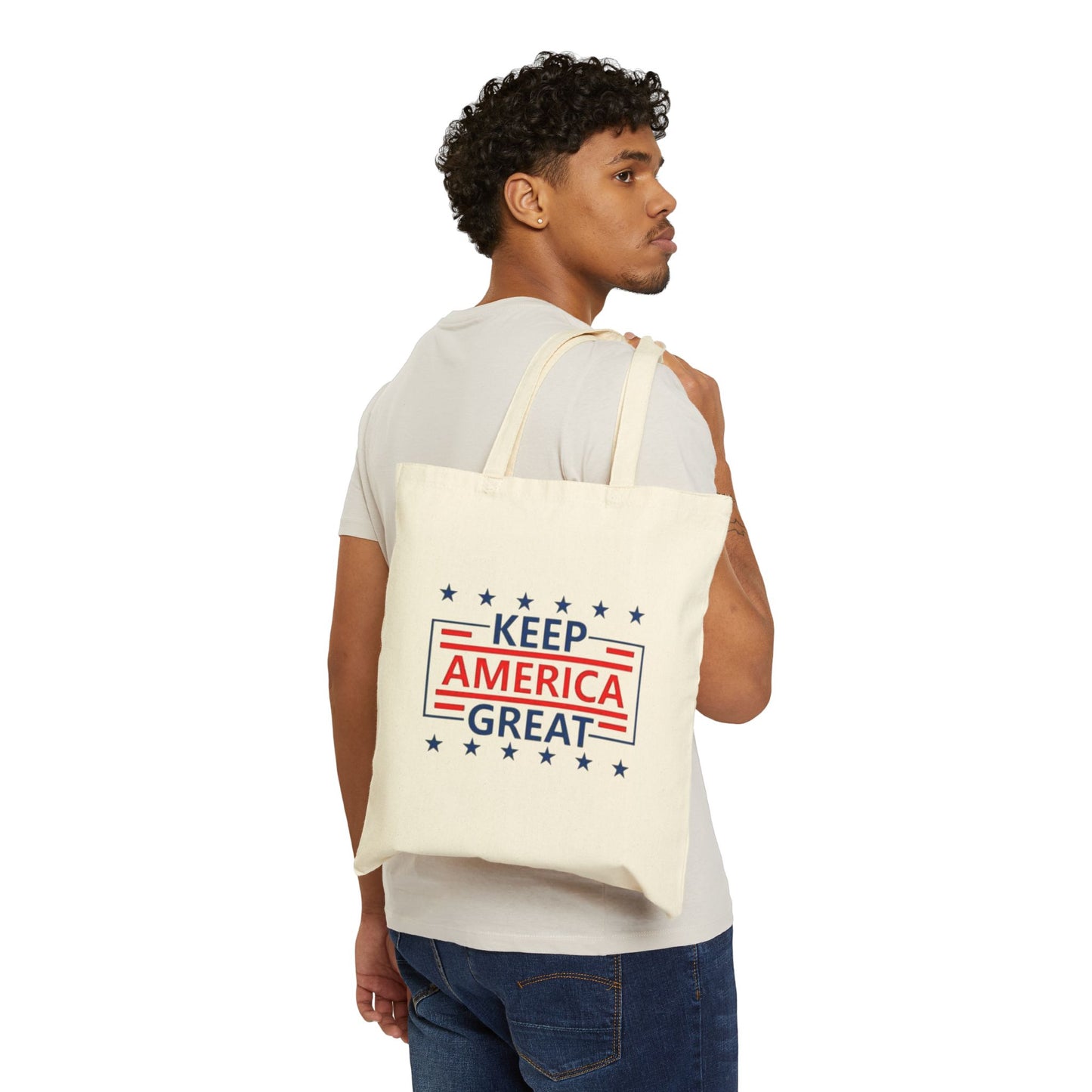 Keep America Great Cotton Canvas Tote Bag