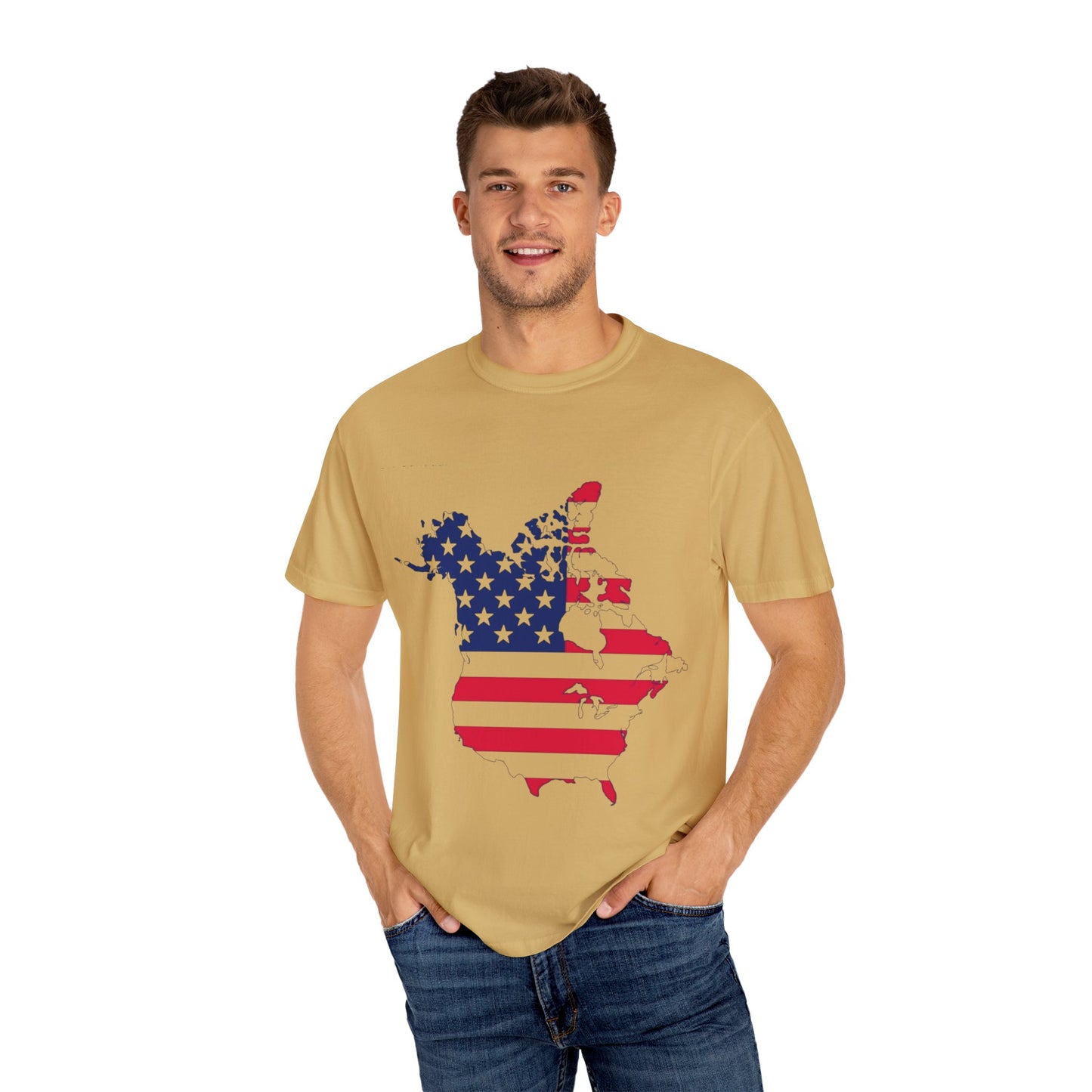 Greater America Unisex Garment-Dyed T-shirt