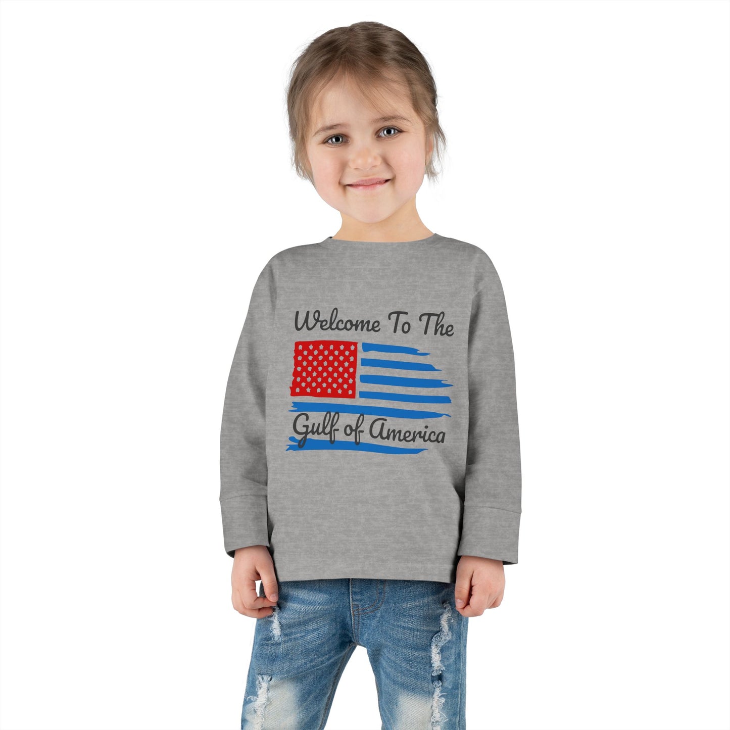 Gulf of America Toddler Long Sleeve Tee