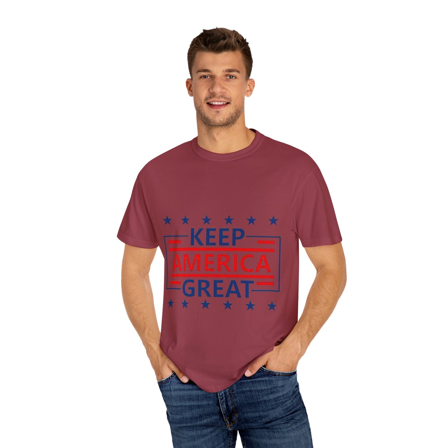 Keep America Great Unisex Garment-Dyed T-shirt