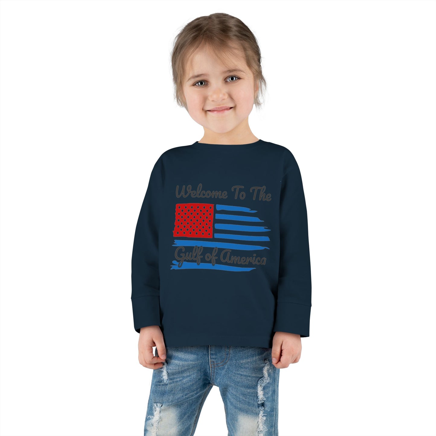 Gulf of America Toddler Long Sleeve Tee