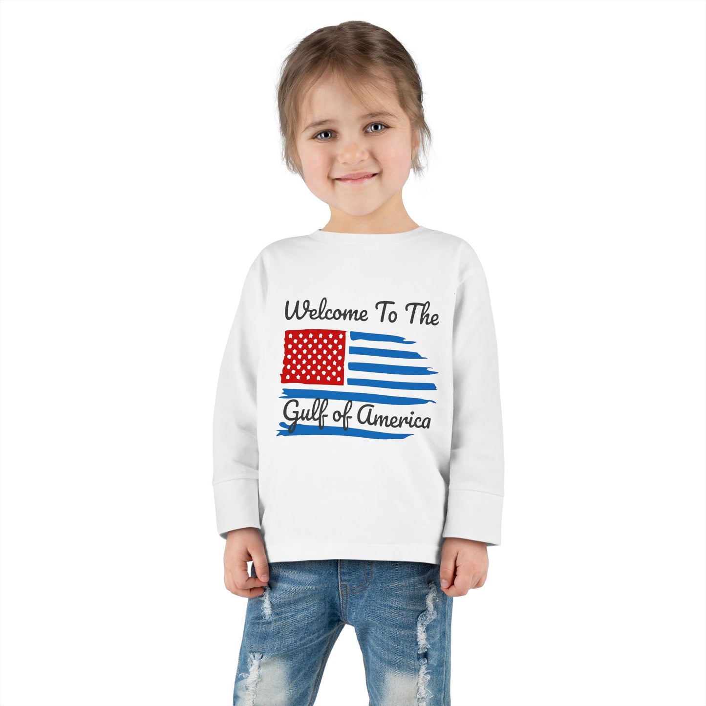 Gulf of America Toddler Long Sleeve Tee