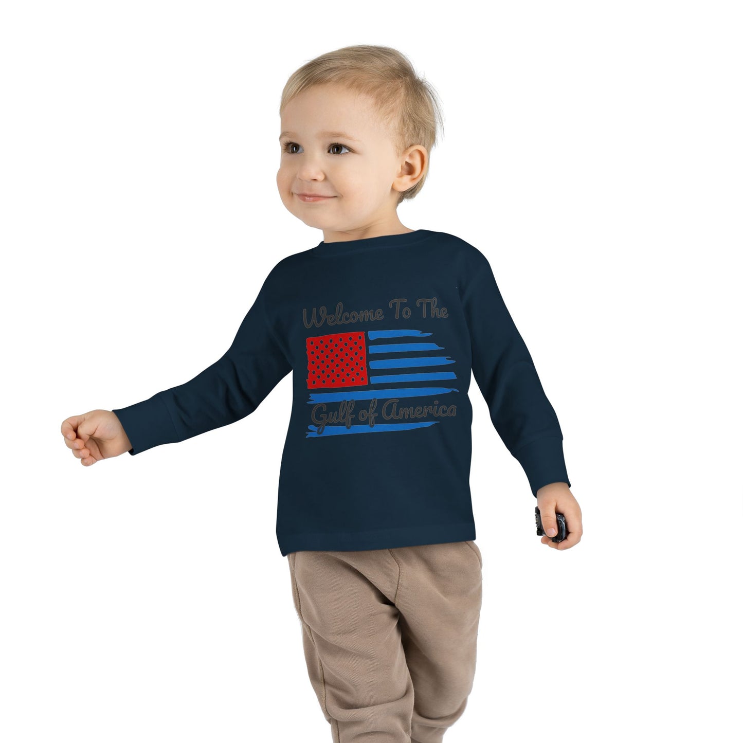 Gulf of America Toddler Long Sleeve Tee