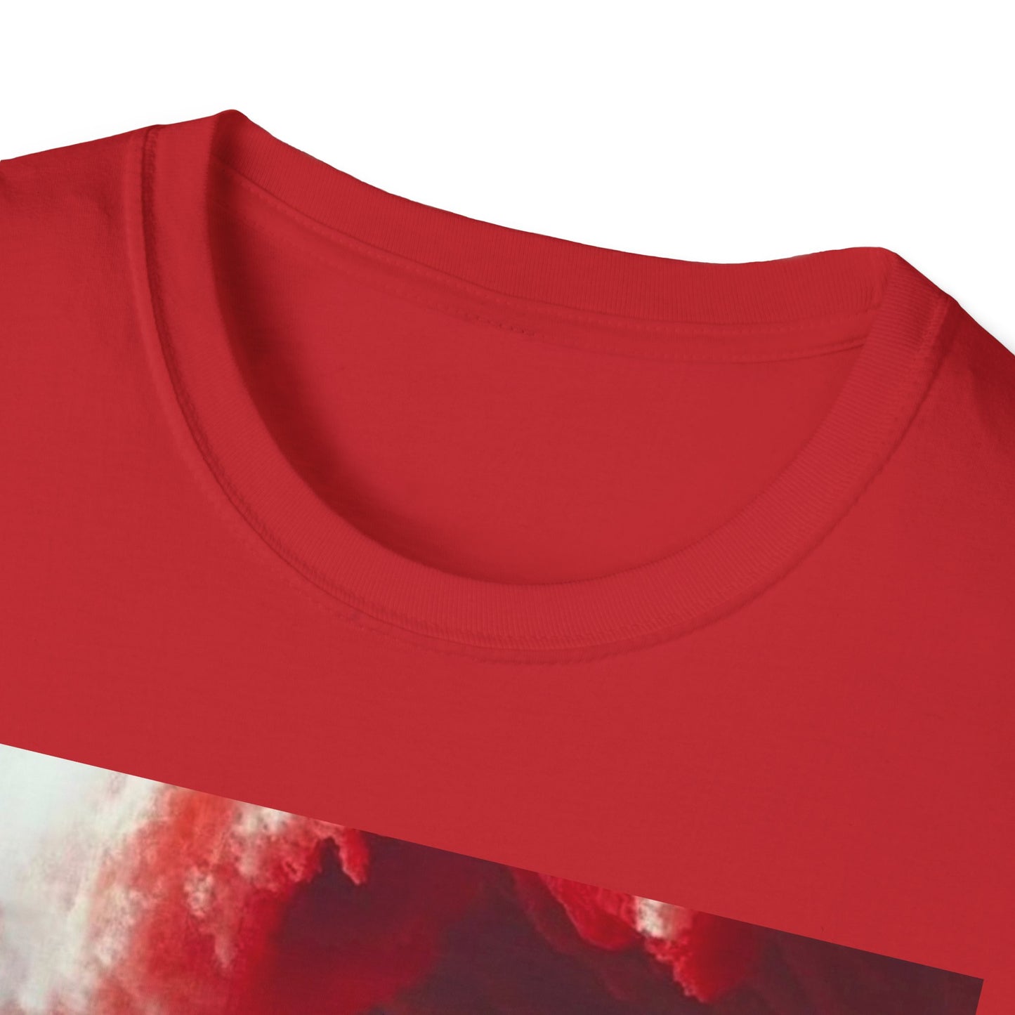 Red Wave Unisex Softstyle T-Shirt