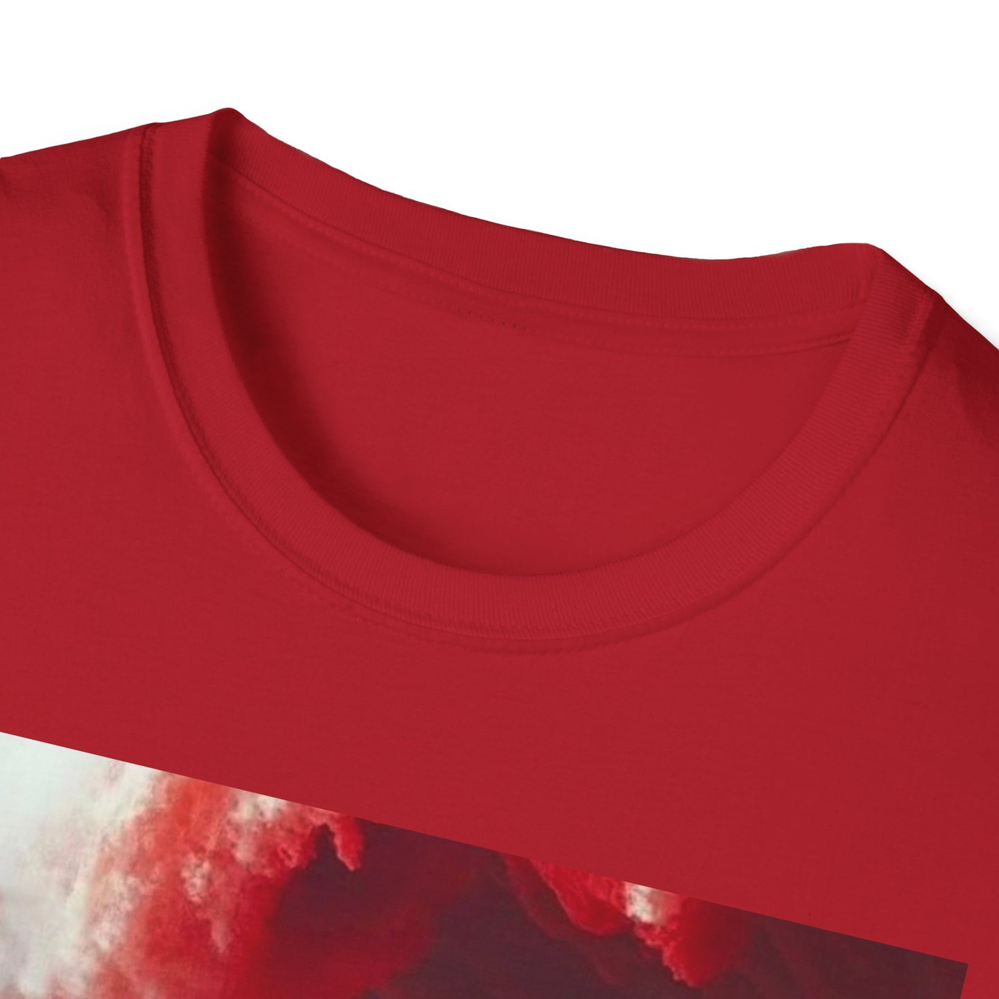 Red Wave Unisex Softstyle T-Shirt