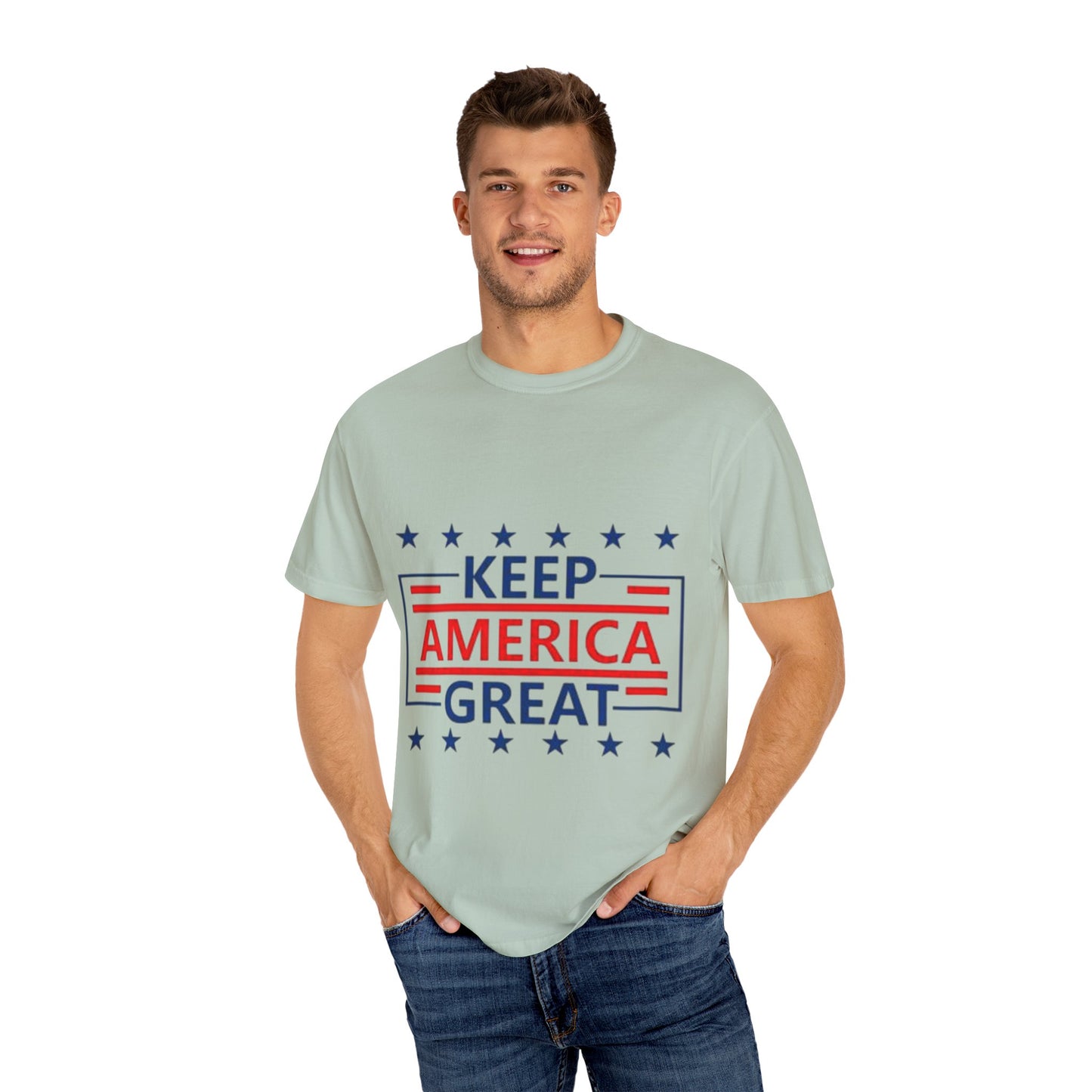 Keep America Great Unisex Garment-Dyed T-shirt