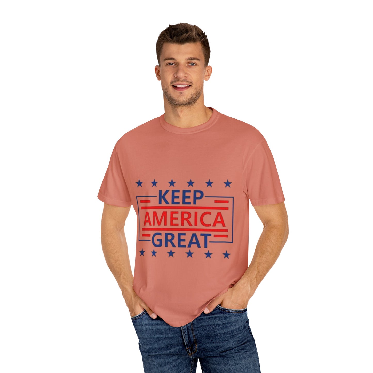 Keep America Great Unisex Garment-Dyed T-shirt