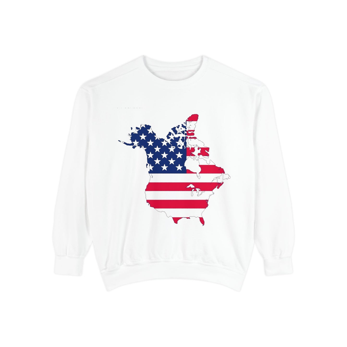 Greater America Unisex Garment-Dyed Sweatshirt